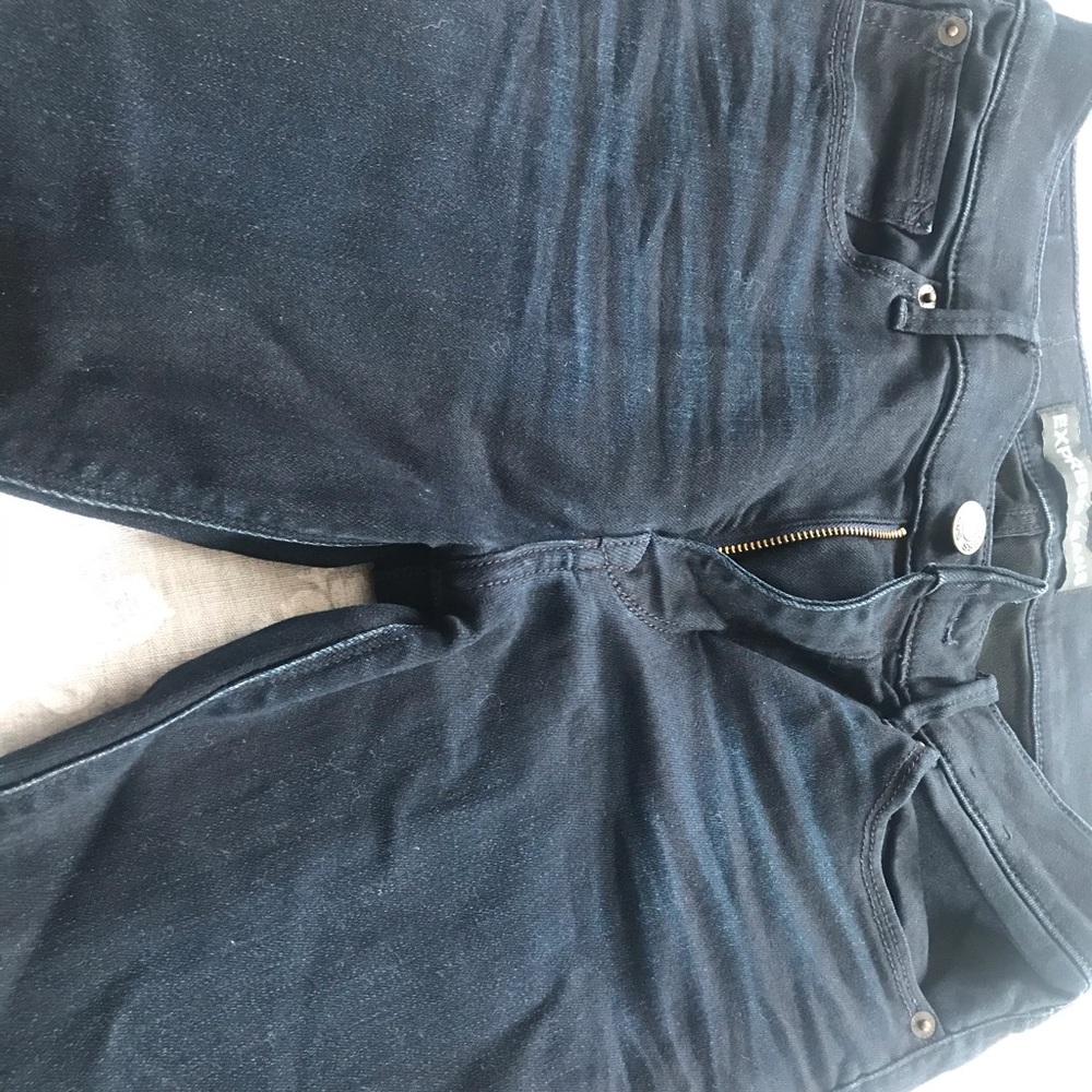 Express jeggings size 6s blue
